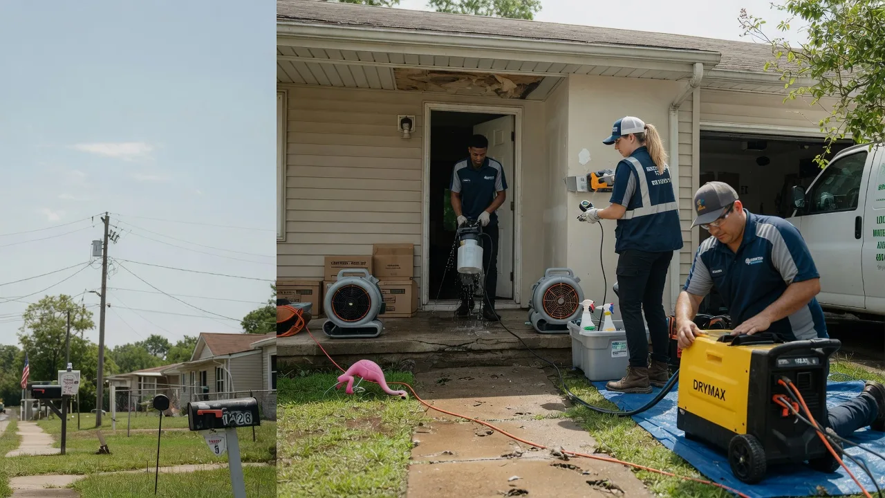 Storm Damage Water Removal in Summitville, OH near me